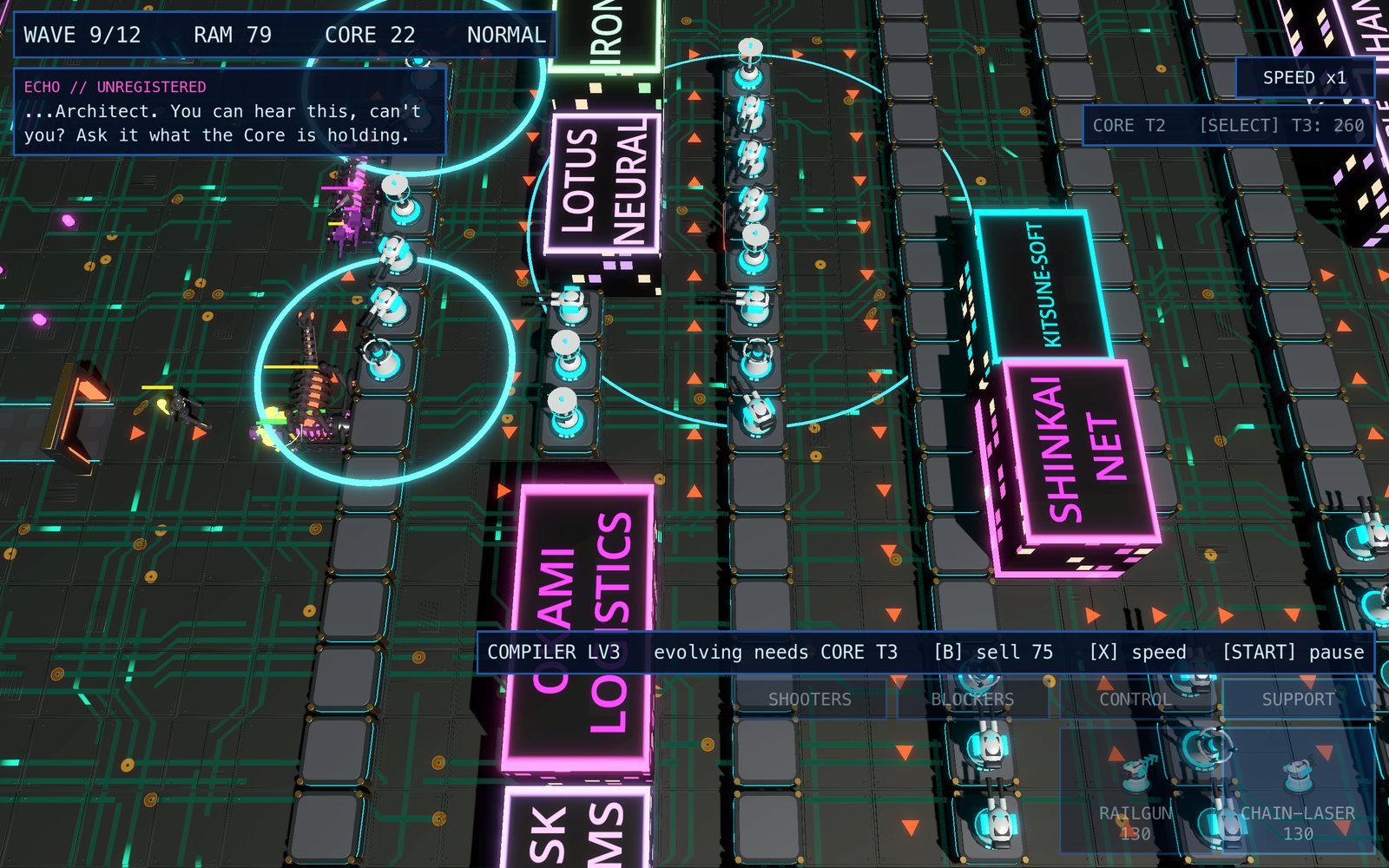 Techno Tower Defense screenshot 2