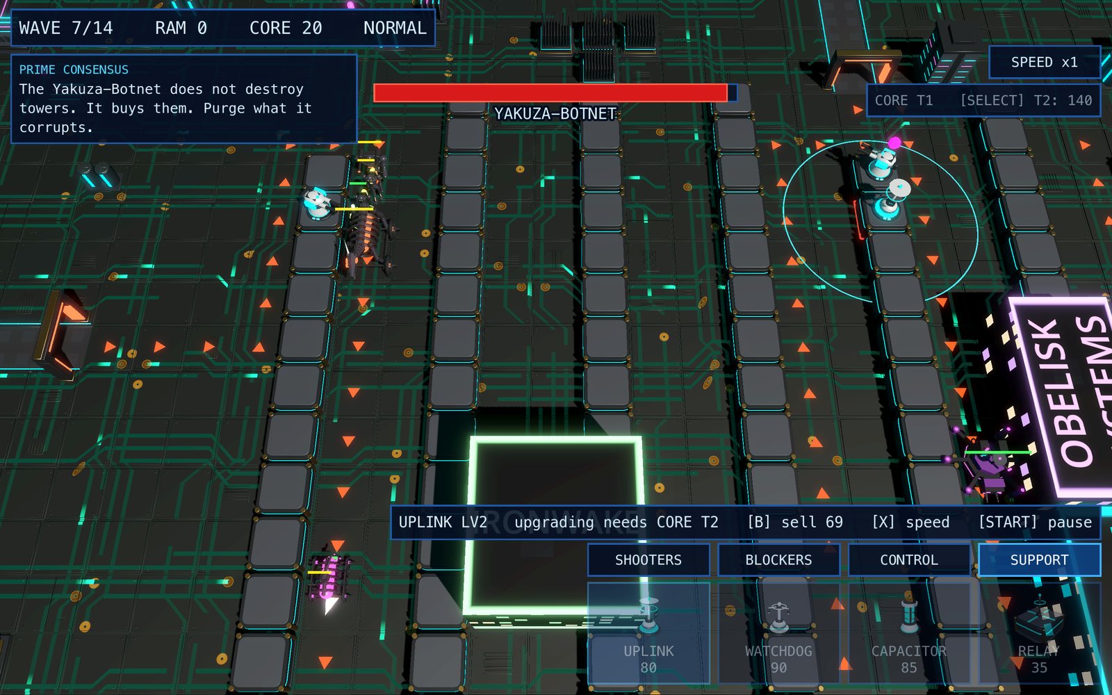 Techno Tower Defense screenshot 3