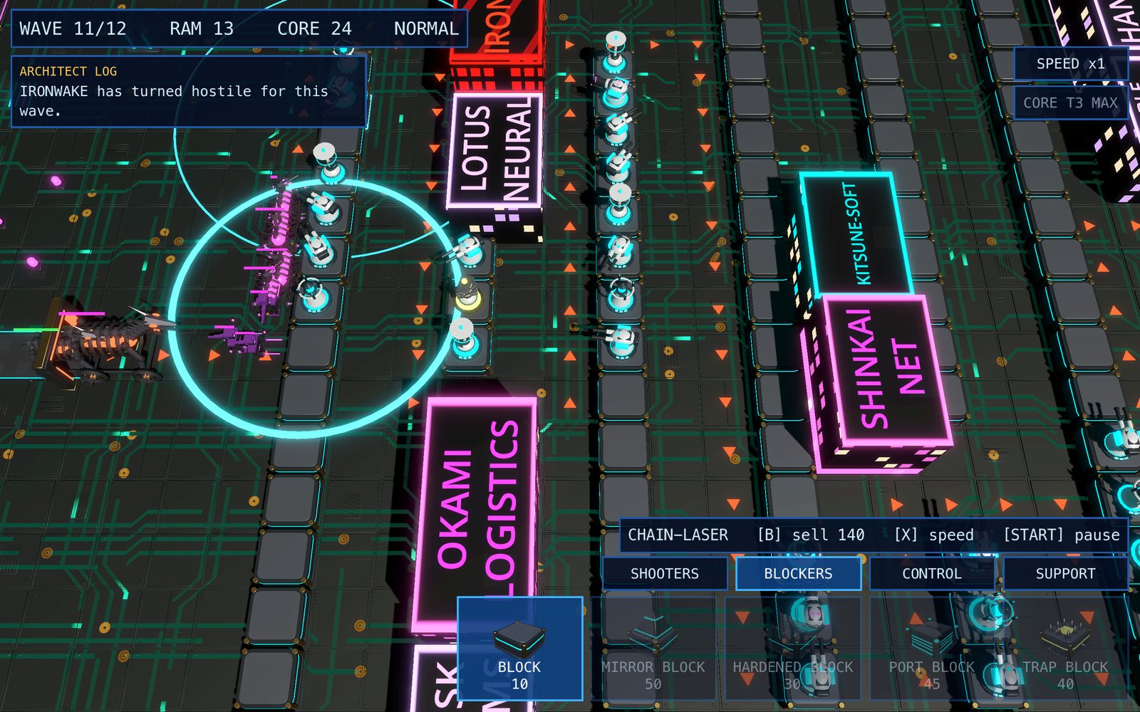Techno Tower Defense screenshot 4