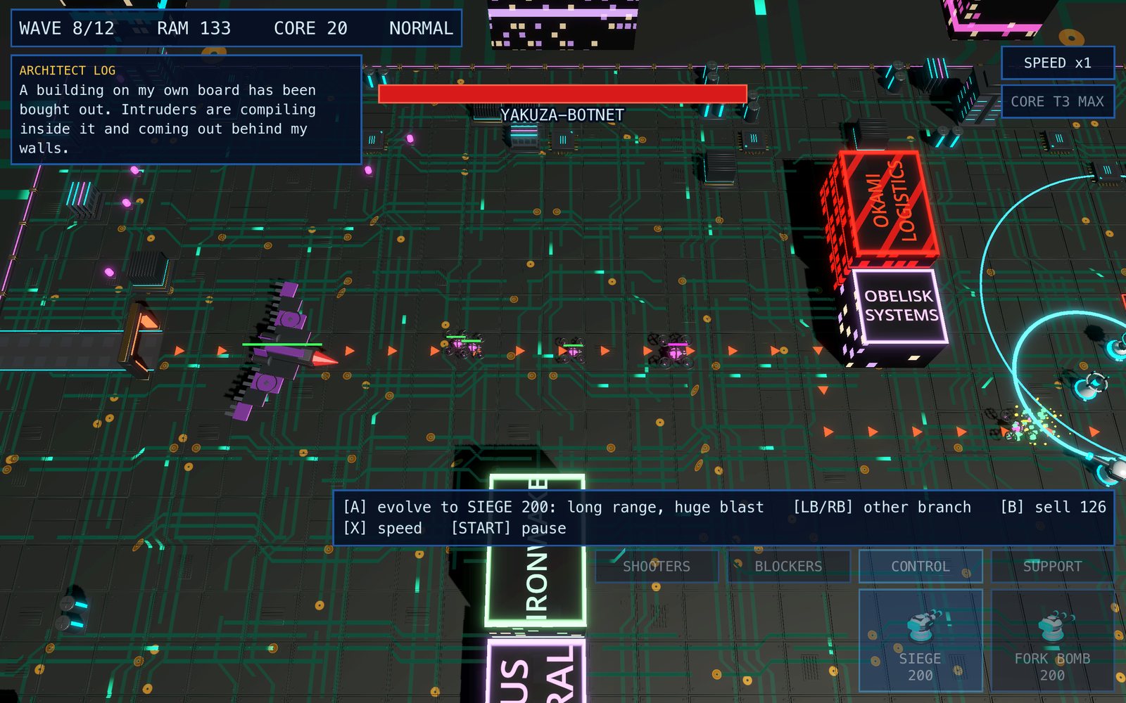 Techno Tower Defense screenshot 5